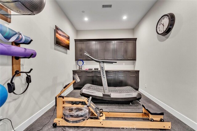 20537 W Overlook Ct, Porter Ranch, CA 91326 - miscellaneous room with baseboards and recessed lighting