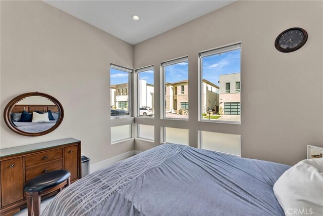 20537 W Overlook Ct, Porter Ranch, CA 91326 - bedroom with baseboards and recessed lighting