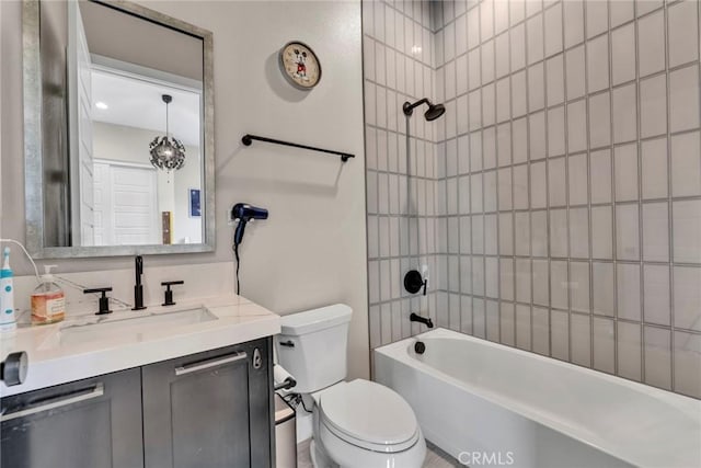 20537 W Overlook Ct, Porter Ranch, CA 91326 - full bath featuring vanity and tub / shower combination