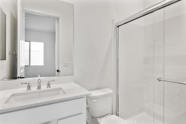 17744 Mcdowell Valley Dr, Riverside, CA 92503 - full bath featuring toilet, vanity, and a stall shower