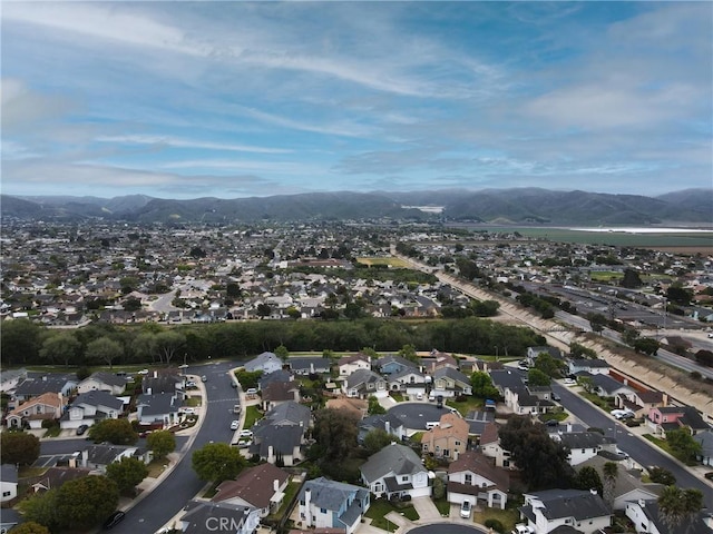 1337 Lloyd Pl, Lompoc, CA 93436 - aerial view of property's location with a mountainous background and nearby suburban area