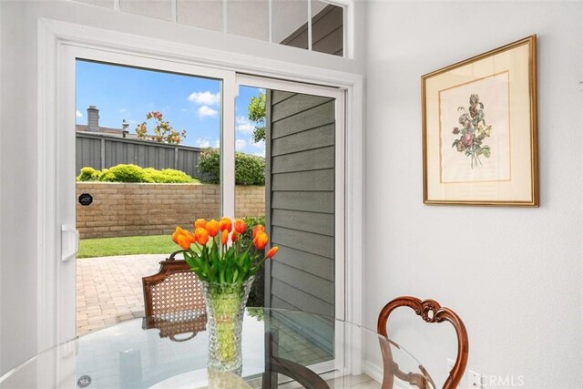 3510 Lilac Ave Unit 13, Corona Del Mar, CA 92625 - doorway to outside featuring healthy amount of natural light