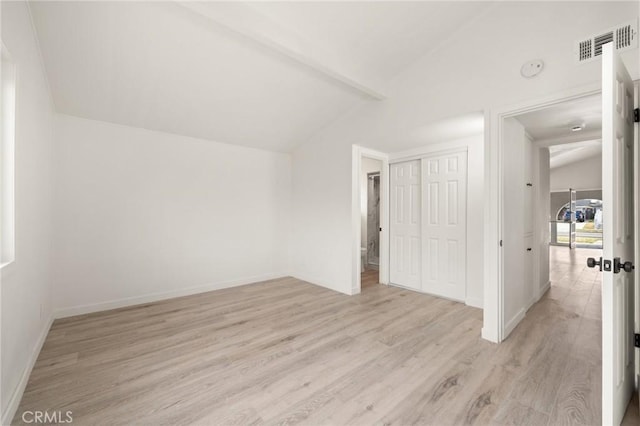12340 Dune St, Norwalk, CA 90650 - bonus room with vaulted ceiling, light wood finished floors, and baseboards