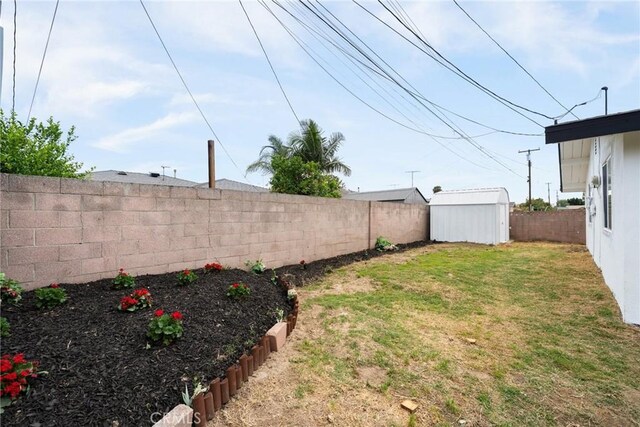 12340 Dune St, Norwalk, CA 90650 - fenced backyard featuring a shed