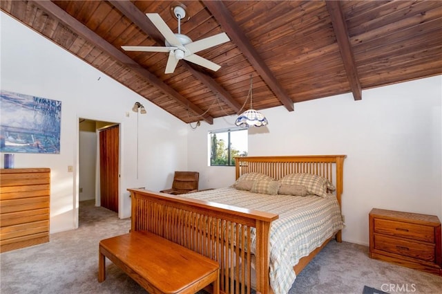 4899 Glenwood Dr, Riverside, CA 92501 - bedroom with wooden ceiling, carpet flooring, and a ceiling fan