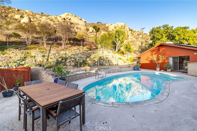 4899 Glenwood Dr, Riverside, CA 92501 - view of pool featuring a patio area