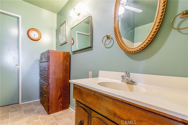 4899 Glenwood Dr, Riverside, CA 92501 - bathroom with vanity and baseboards