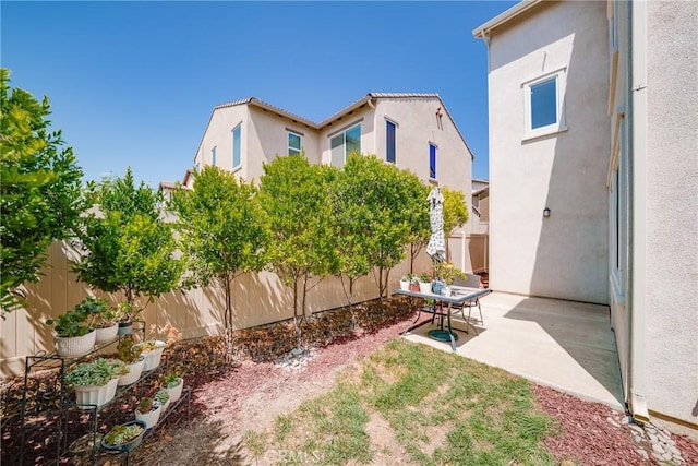 8675 Bay Laurel St, Chino, CA 91708 - fenced backyard featuring a patio
