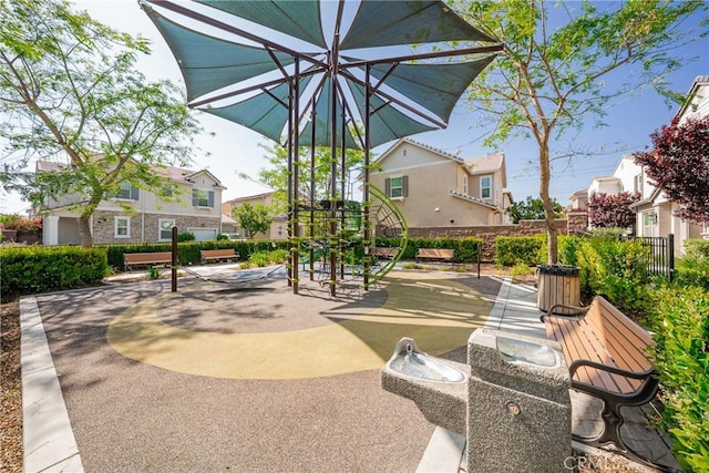 8675 Bay Laurel St, Chino, CA 91708 - view of patio / terrace featuring a residential view