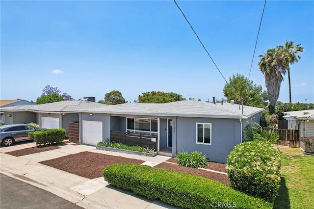 4744 Austin Dr, San Diego, CA 92115 - ranch-style home with a garage, stucco siding, and driveway