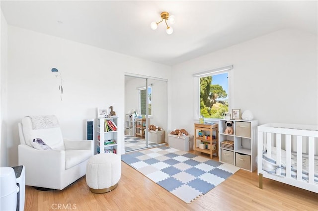 4501 Don Miguel Dr, Los Angeles, CA 90008 - bedroom with wood finished floors and a closet