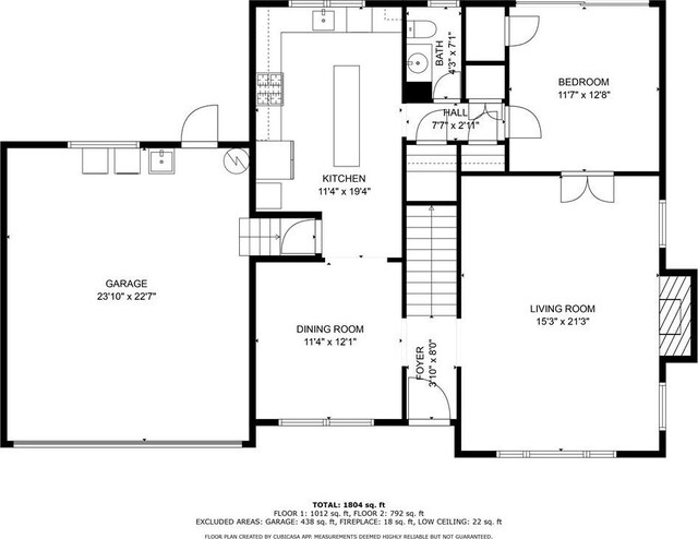 4501 Don Miguel Dr, Los Angeles, CA 90008 - floor plan / room layout