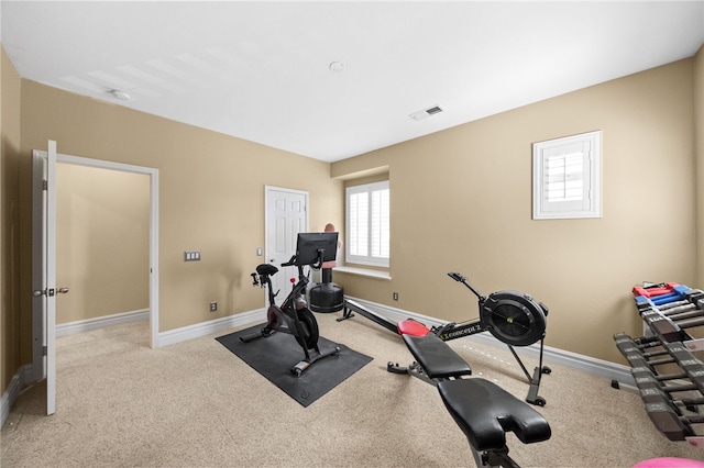 34032 Temecula Creek Rd, Temecula, CA 92592 - workout area with carpet floors and baseboards