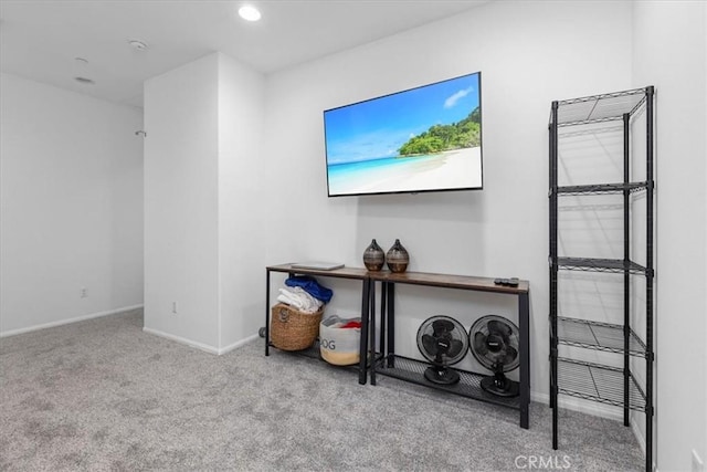 1855 Orizaba Unit 103, Signal Hill, CA 90755 - carpeted living area featuring baseboards