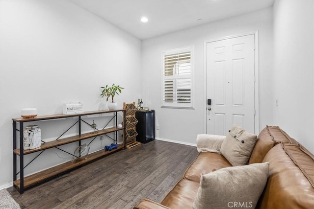 1855 Orizaba Unit 103, Signal Hill, CA 90755 - foyer with wood finished floors, baseboards, and recessed lighting