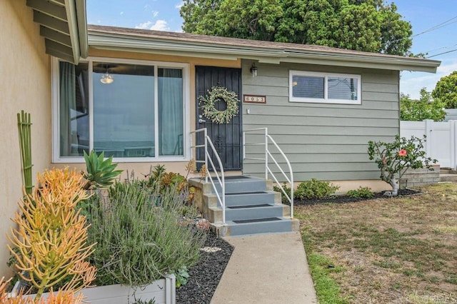 6053 Mohler St, San Diego, CA 92120 - view of property entrance