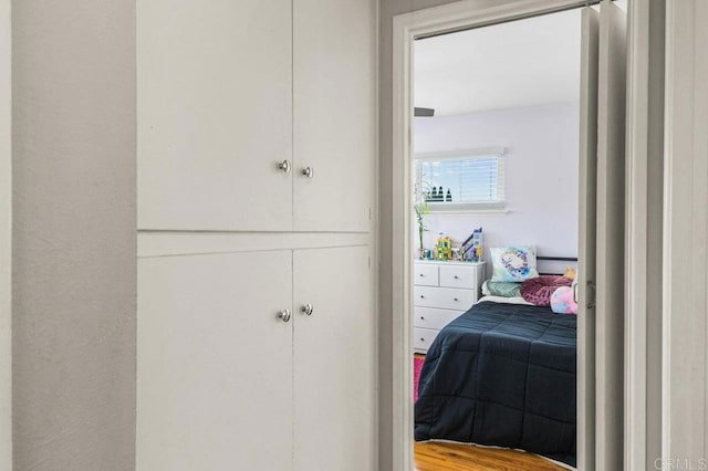 6053 Mohler St, San Diego, CA 92120 - bedroom featuring wood finished floors