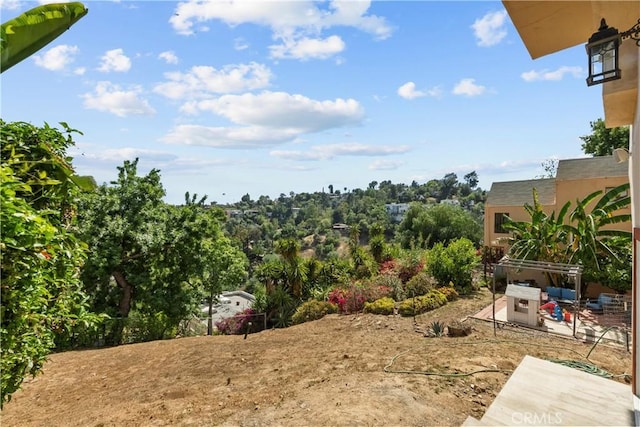 633 Sunnyhill Dr, Los Angeles, CA 90065 - view of yard with a patio