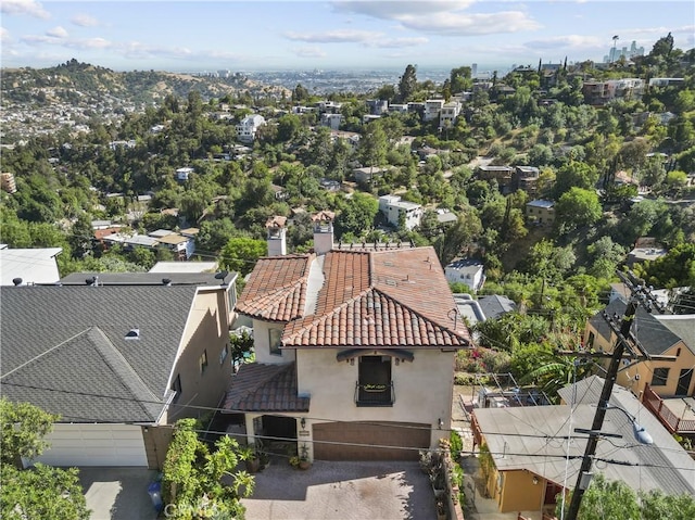 633 Sunnyhill Dr, Los Angeles, CA 90065 - view from above of property