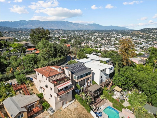 633 Sunnyhill Dr, Los Angeles, CA 90065 - drone / aerial view of a mountainous background