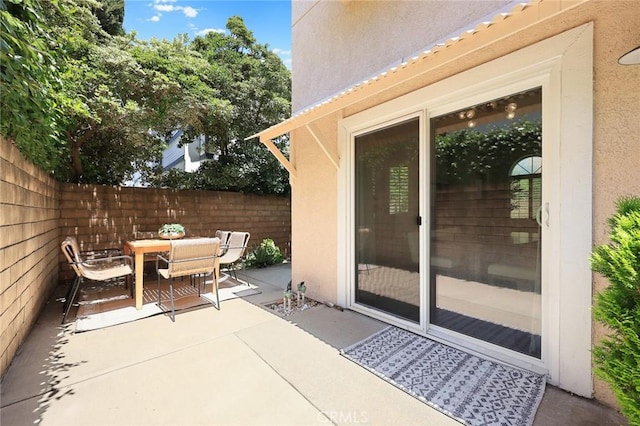 407 E Duarte Rd Unit D, Arcadia, CA 91006 - view of patio with outdoor dining area