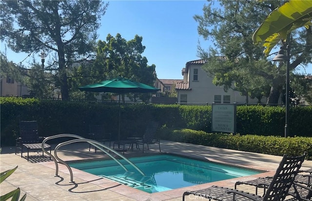 166 Borrego, Irvine, CA 92618 - view of swimming pool featuring a swimming pool and a patio