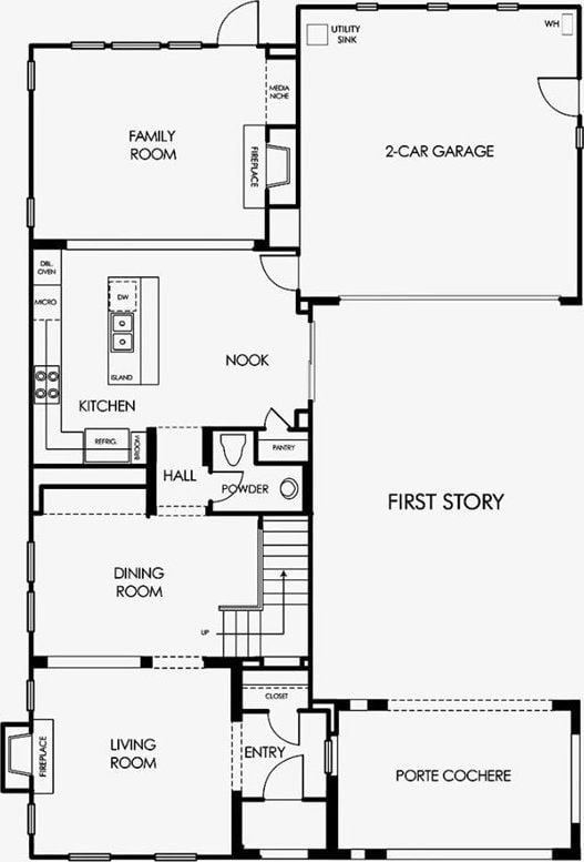 15530 New Park Ter, San Diego, CA 92127 - home floor plan