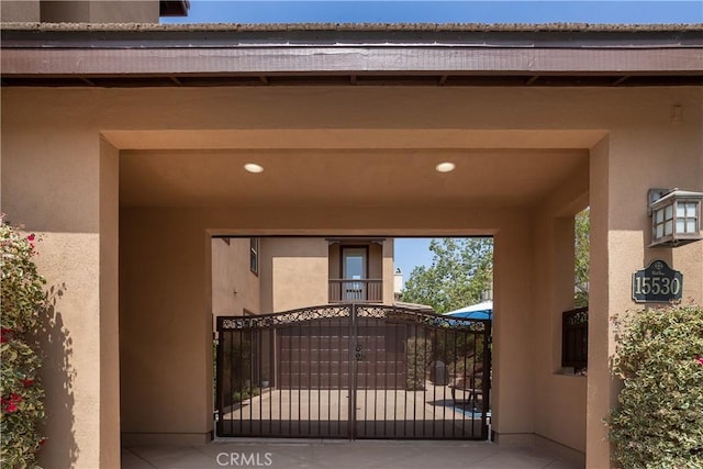 15530 New Park Ter, San Diego, CA 92127 - view of gate