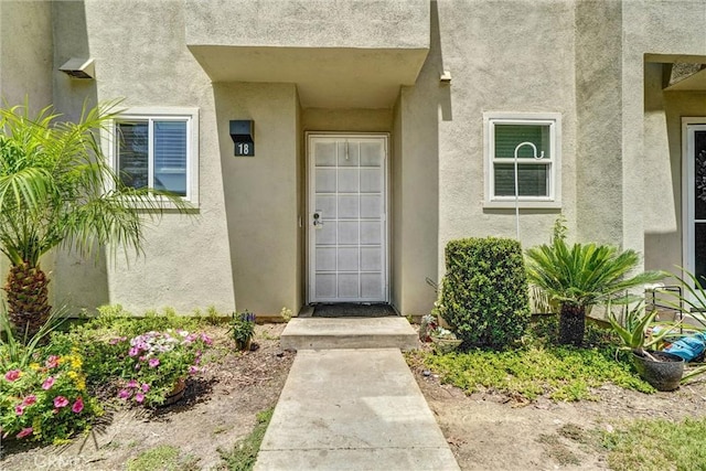 5927 E Creekside Ave Unit 18, Orange, CA 92869 - property entrance featuring stucco siding