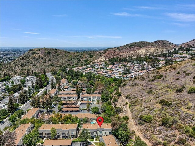 5927 E Creekside Ave Unit 18, Orange, CA 92869 - aerial view of residential area with a mountain backdrop