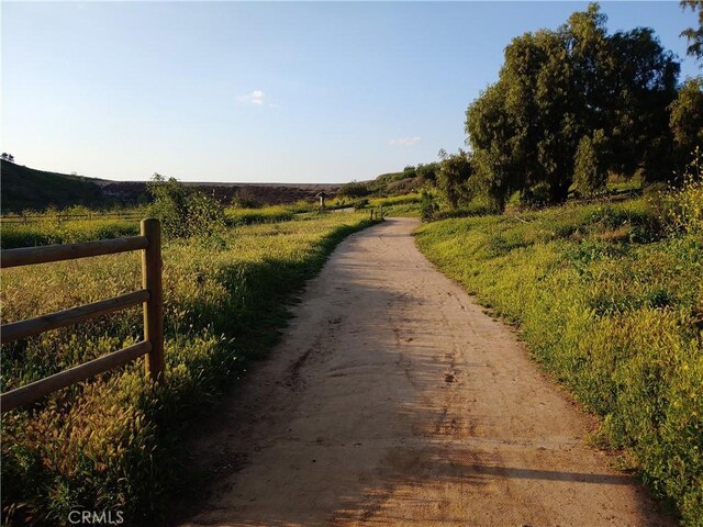 5927 E Creekside Ave Unit 18, Orange, CA 92869 - view of dirt / gravel road with a rural view