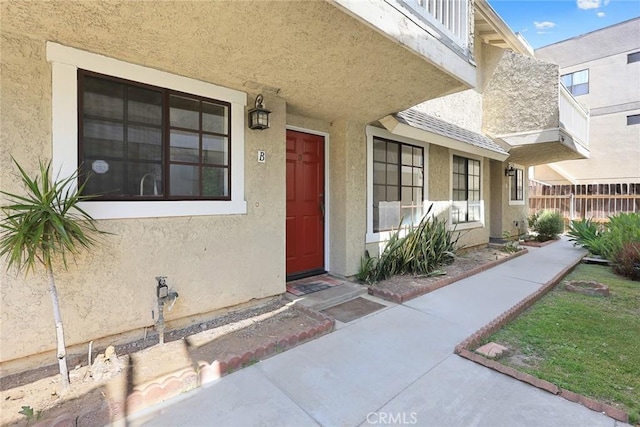 32 N 4th St Unit B, Alhambra, CA 91801 - property entrance featuring stucco siding