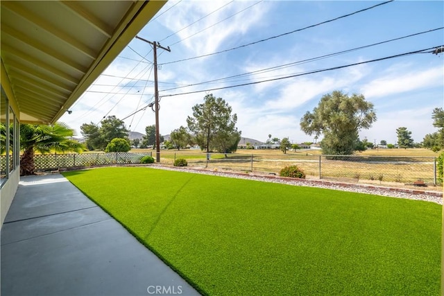 26190 Ridgemoor Rd, Menifee, CA 92586 - view of yard with a patio area