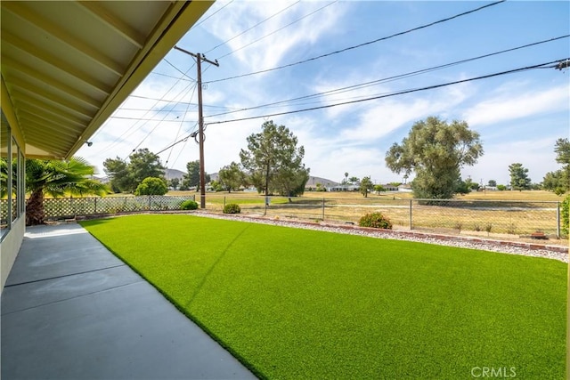 26190 Ridgemoor Rd, Menifee, CA 92586 - view of yard featuring a patio
