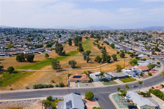 26190 Ridgemoor Rd, Menifee, CA 92586 - aerial perspective of suburban area featuring mountains