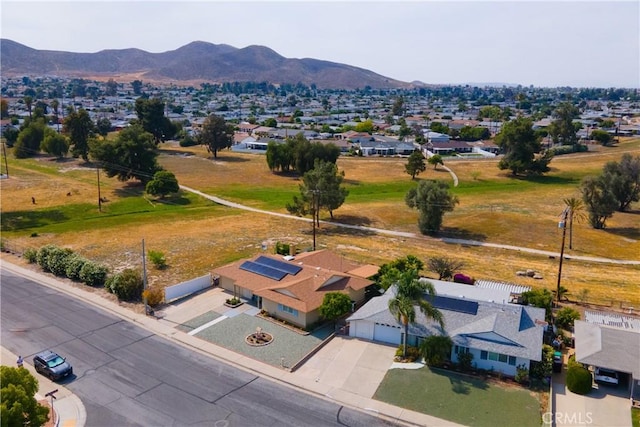 26190 Ridgemoor Rd, Menifee, CA 92586 - aerial view of residential area with a mountainous background