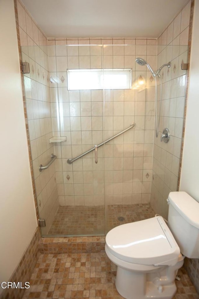 1207 S L St, Oxnard, CA 93033 - full bathroom featuring toilet and a stall shower