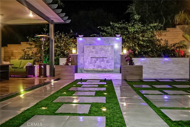 8851 Soothing Ct, Corona, CA 92883 - view of yard at night