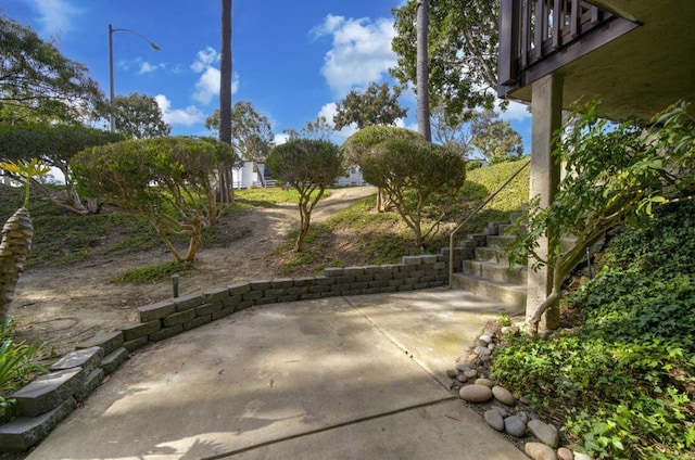 7753 Caminito Encanto Unit 102, Carlsbad, CA 92009 - view of patio / terrace with stairs