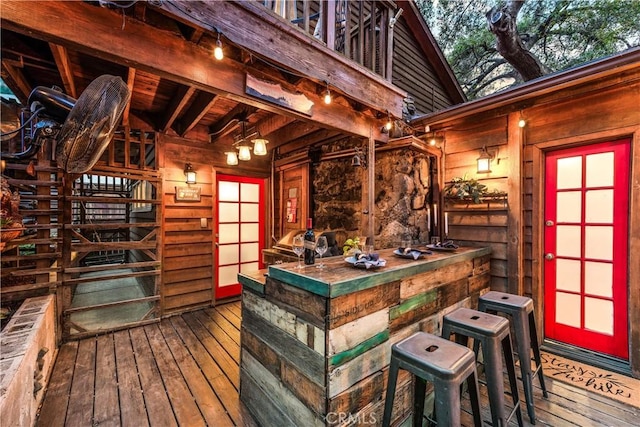 31342 Silverado Canyon Rd, Silverado Canyon, CA 92676 - view of deck