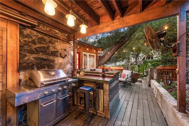 31342 Silverado Canyon Rd, Silverado Canyon, CA 92676 - view of deck