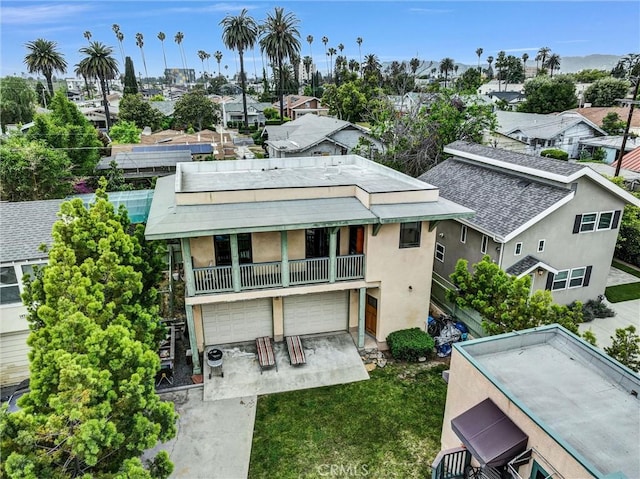 163 S Kingsley, Los Angeles, CA 90004 - aerial perspective of suburban area