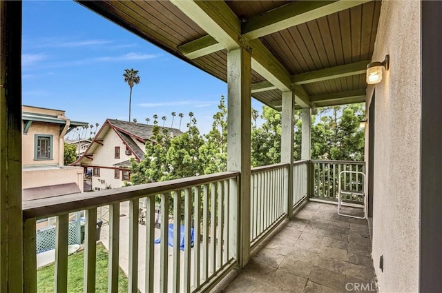 163 S Kingsley, Los Angeles, CA 90004 - view of balcony