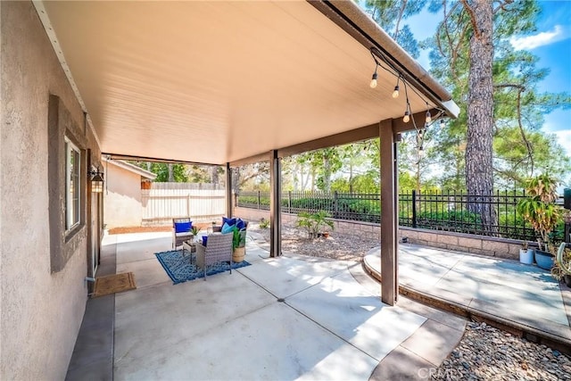 11015 Charleston St, Rancho Cucamonga, CA 91701 - fenced backyard with a patio