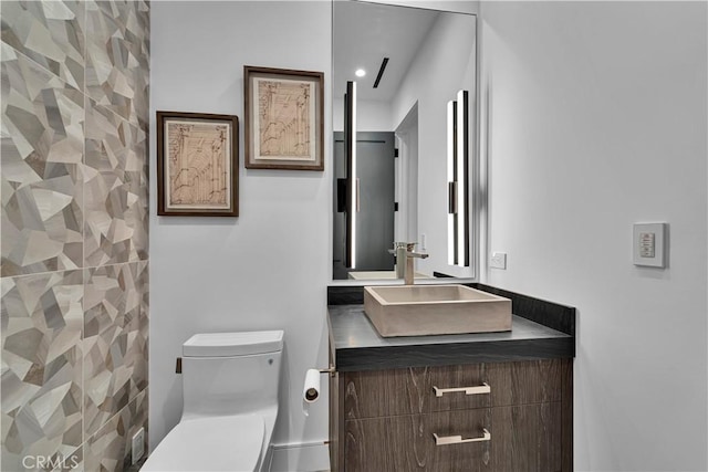 25057 Lewis And Clark Rd, Hidden Hills, CA 91302 - bathroom featuring vanity and toilet