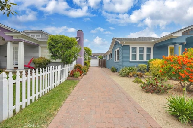 310 Hermosa, Long Beach, CA 90802 - view of property exterior featuring a chimney