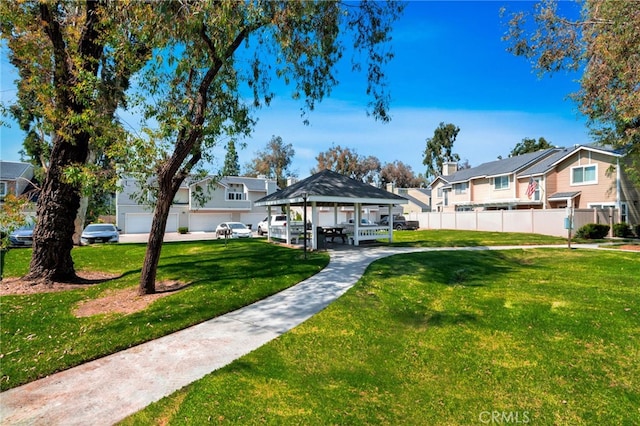 6211 Newhaven Ct Unit 128, Yorba Linda, CA 92887 - view of home's community featuring a residential view and a gazebo