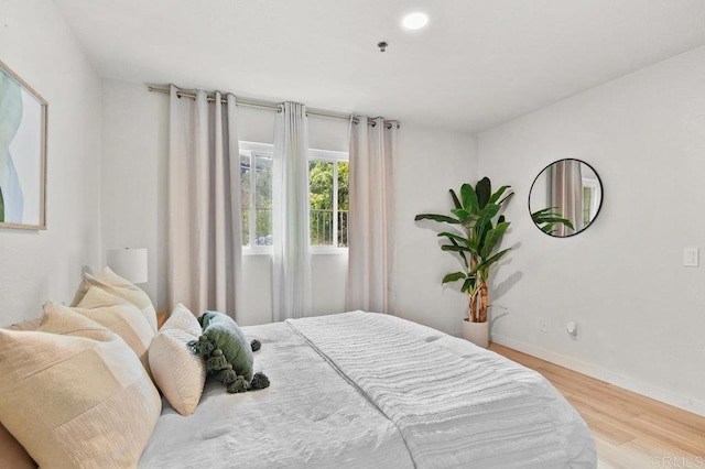 5377 Lake Murray Blvd, La Mesa, CA 91942 - bedroom featuring wood finished floors and baseboards