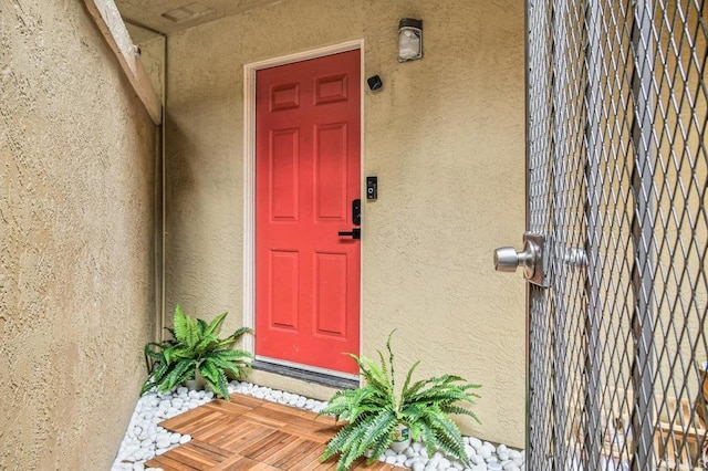 5377 Lake Murray Blvd, La Mesa, CA 91942 - view of exterior entry featuring stucco siding