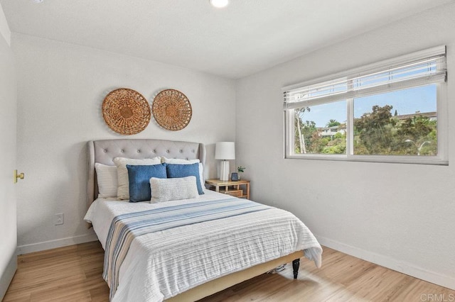 5377 Lake Murray Blvd, La Mesa, CA 91942 - bedroom with baseboards and wood finished floors